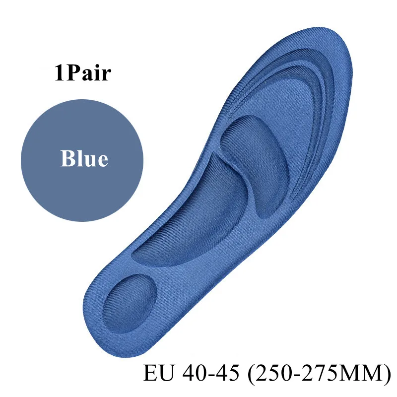 4D Memory Foam Sport Insoles – Arch Support for Plantar Fasciitis - packaging