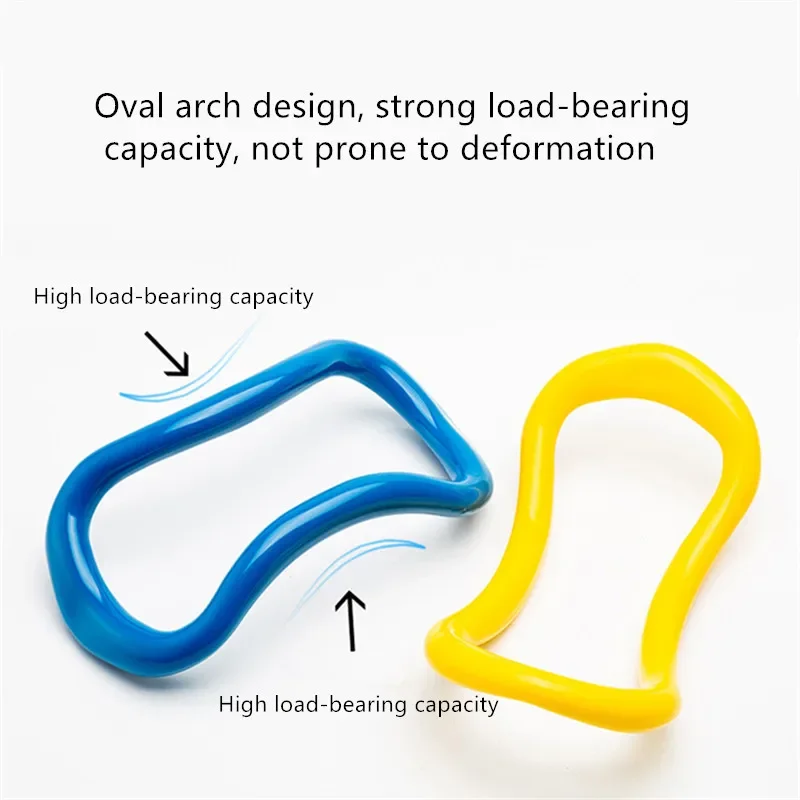 Yoga Circle Stretch Ring – Backbend Support for Chest & Thoracic Opening - in use