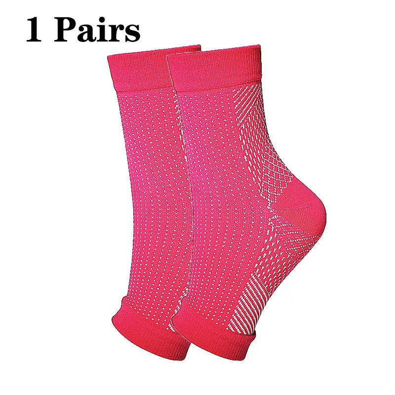 Foot Compression Sleeves – Graduated Circulation Socks for Swelling & Fatigue - view 17