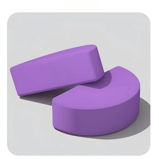 1 2Pcs Non-Slip Yoga Block Half Round Stretching Brick Home Fitness - view 12