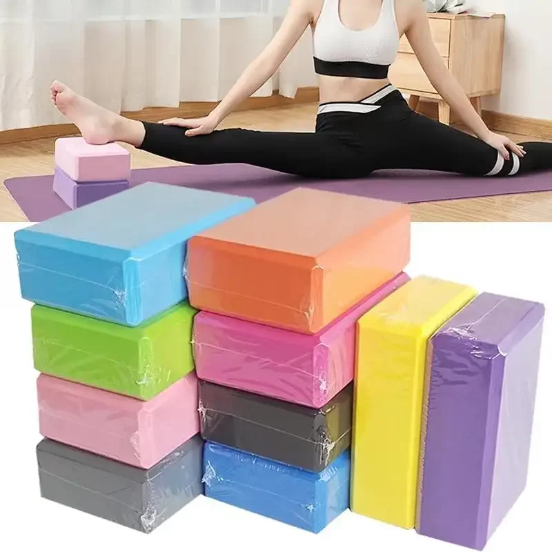 2 1PCS EVA Gym Blocks Foam Brick Training Exercise Fitness Equipment - close-up detail