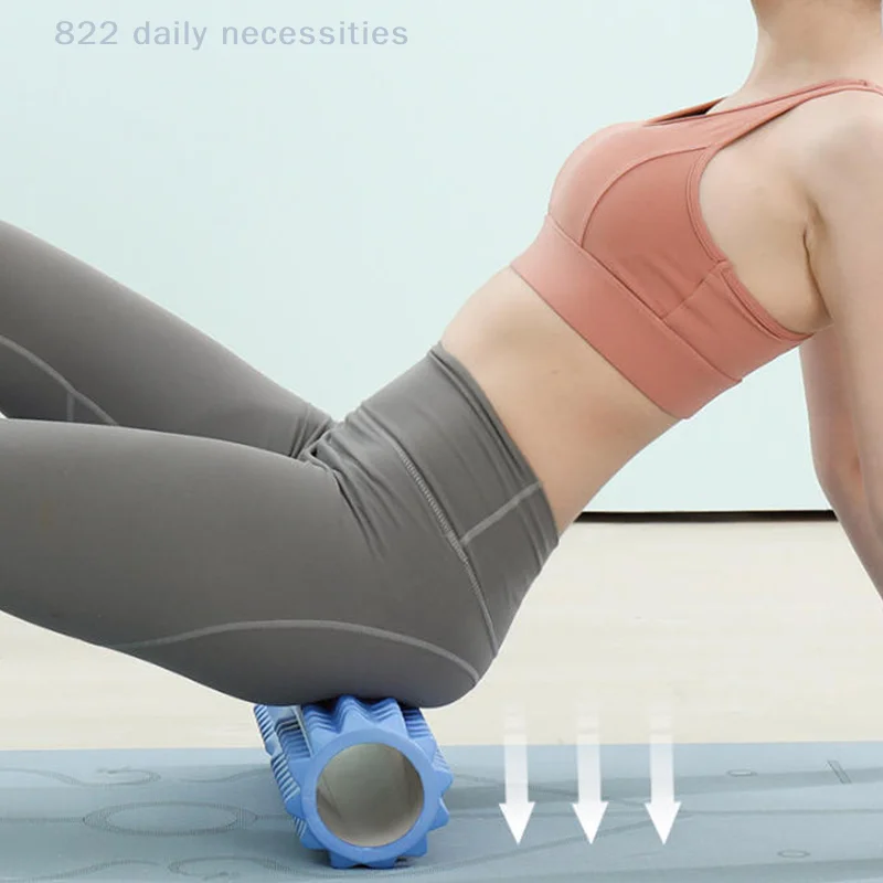 EVA Yoga Column Foam Roller - Smooth Muscle Roller for Pilates & Recovery - alternate view