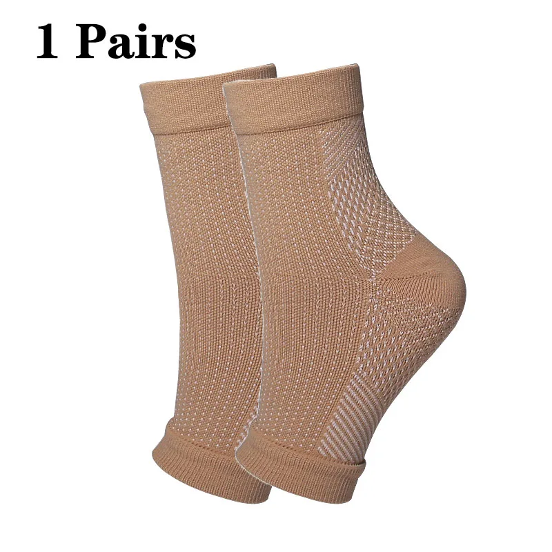 Foot Compression Sleeves – Graduated Circulation Socks for Swelling & Fatigue - view 14