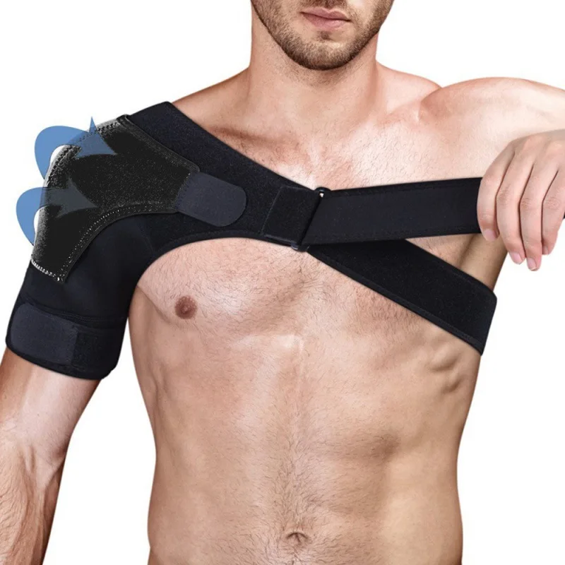 Shoulder Brace with Pressure Pad Suitable for Both Men and Women - close-up detail