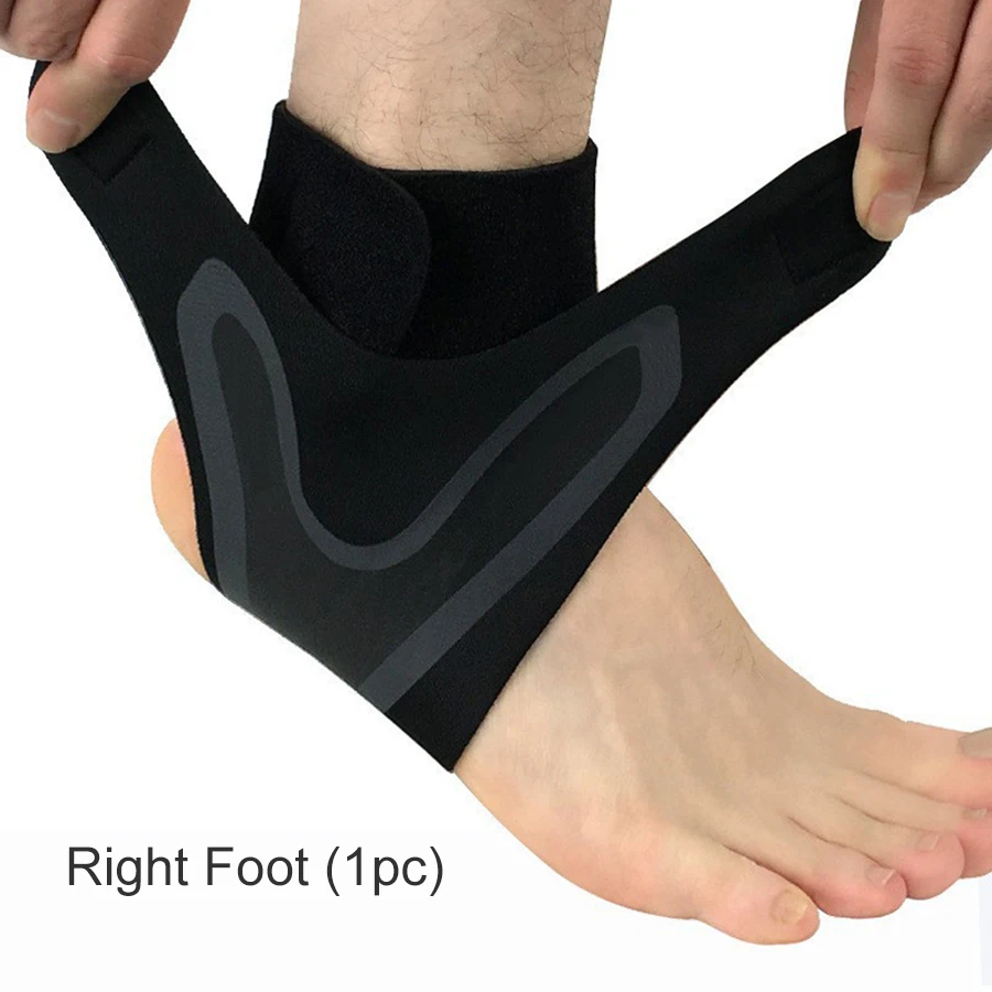 Ankle Brace Compression Sleeve – Adjustable Ankle Support for Sprains - detail view