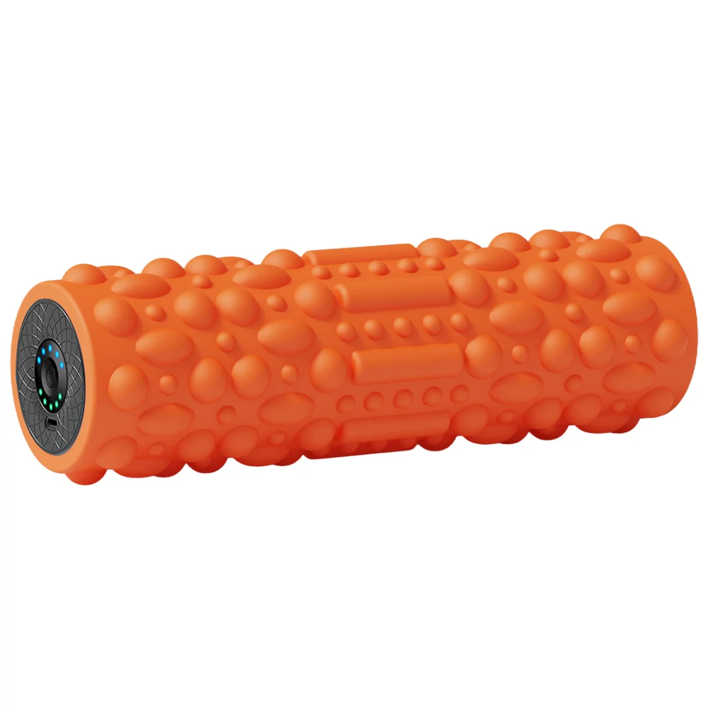 Electric Vibrating Foam Roller – Rechargeable 5-Speed Deep Tissue Muscle Roller - detail view