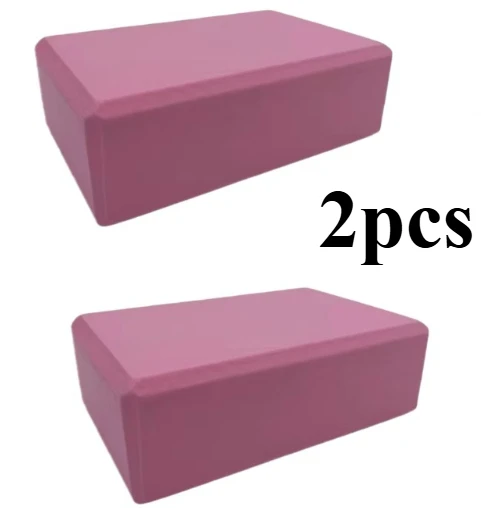 2 1PCS EVA Gym Blocks Foam Brick Training Exercise Fitness Equipment - side view