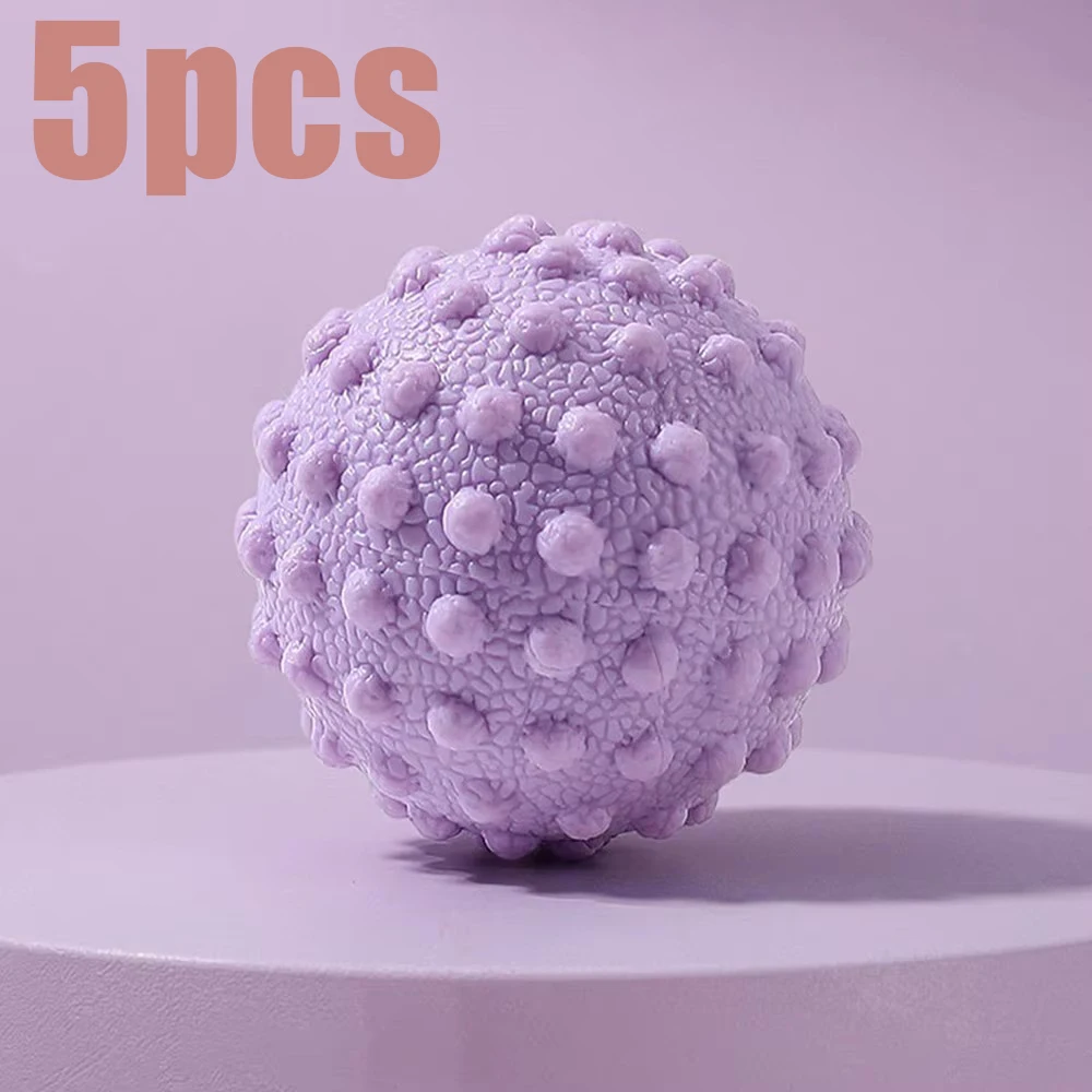 Fascia Ball Raised Point Massage TPR Posture Master Yoga Waist and - side view