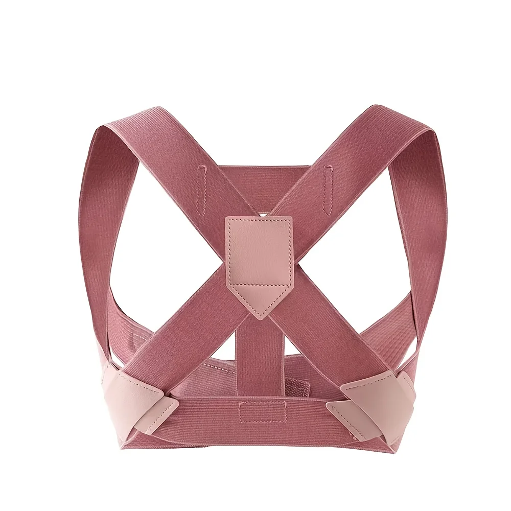 Posture Corrector Brace – Invisible Under-Shirt Shoulder & Upper Back Support - close-up detail