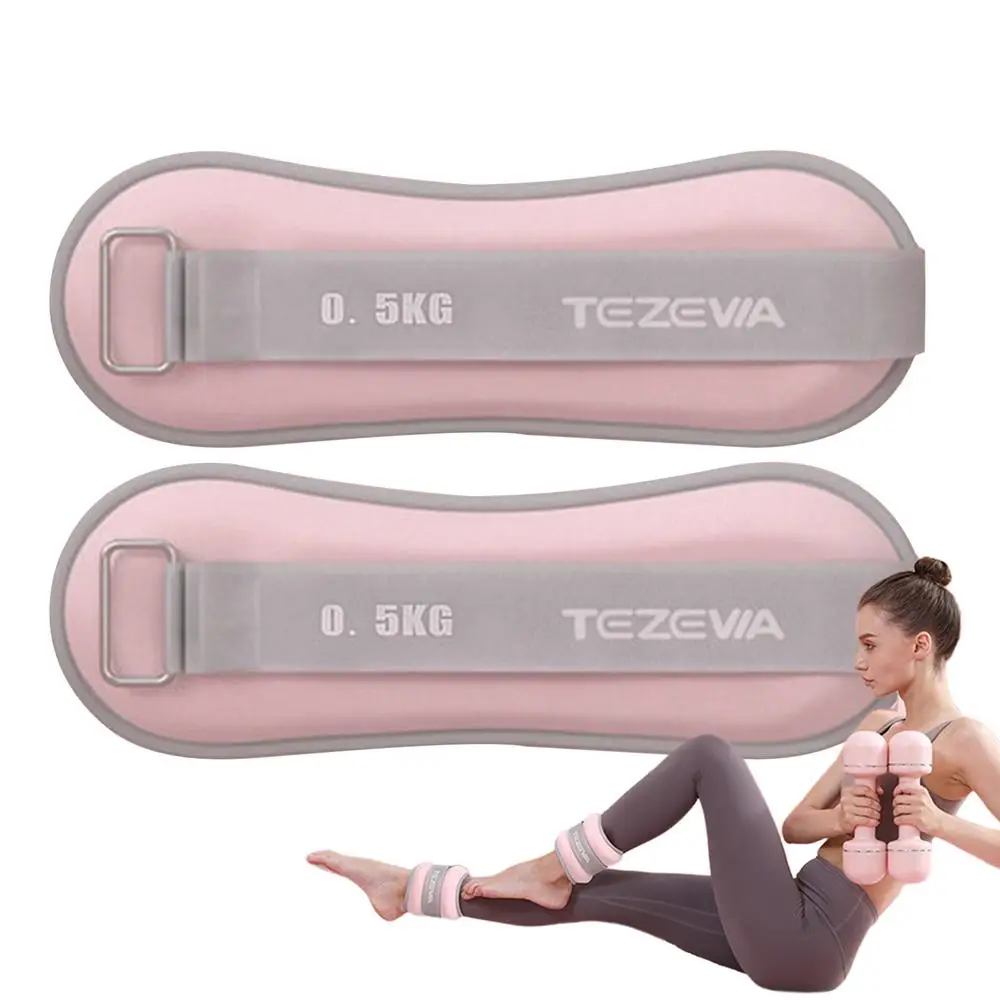 Ankle Weights Sets For Women 2X Leg Wrist Sandbag Weight Straps - side view
