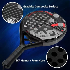 Carbon Fibre Padel Racket – Lightweight Padel Racquet