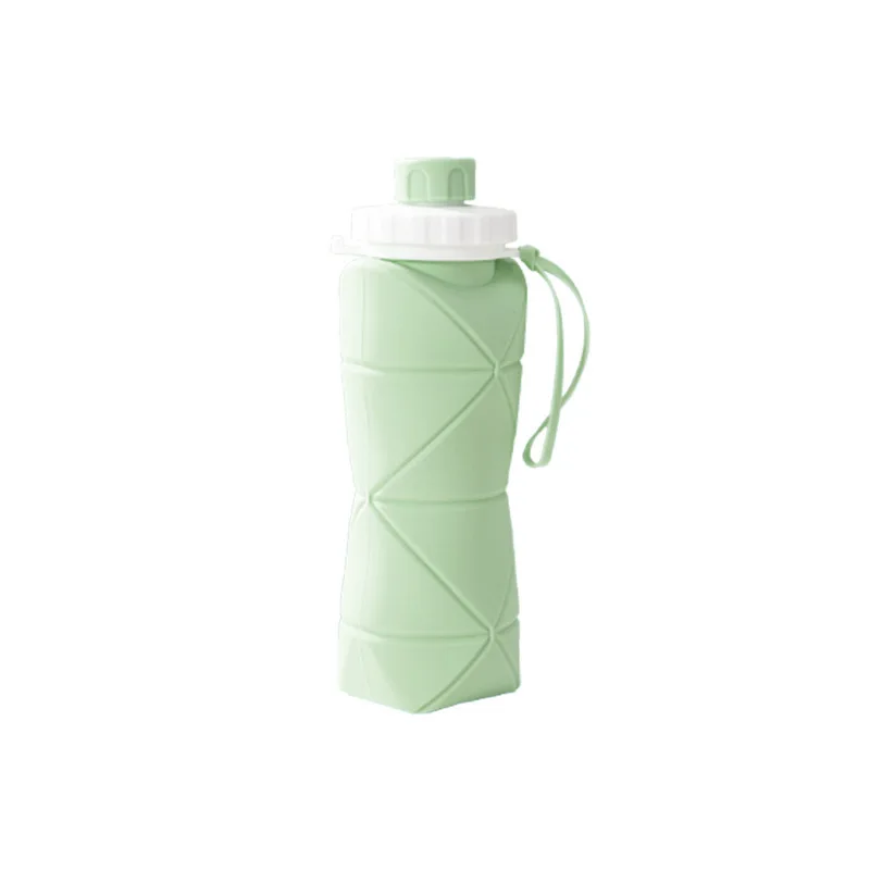Collapsible Silicone Water Bottle – Foldable Flask for Hiking & Travel - view 13