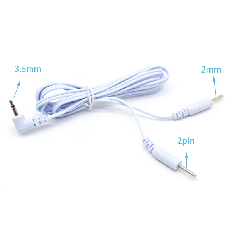 TENS Electrode Lead Wires – Replacement Jack Cables for EMS Units - view 14