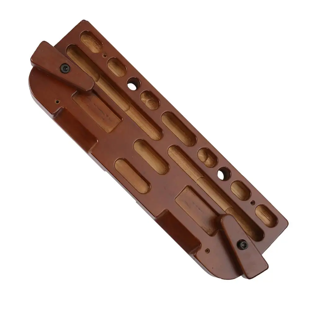 Wooden Climbing Hangboard – Non-Slip Fingerboard Grip Strength Trainer - detail view