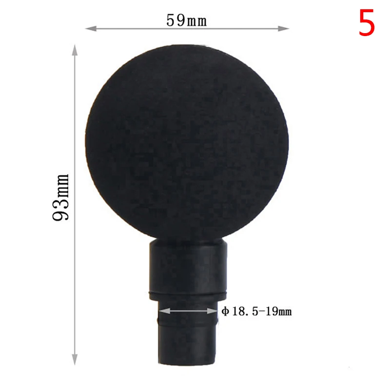 1pcs Replacement Heads For Massage Gun Muscle Stimulator Body Relaxation Shaping - view 16