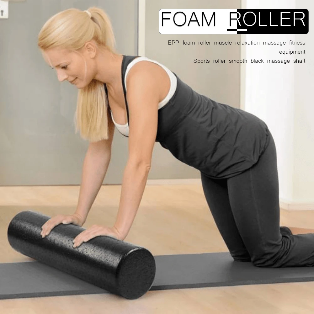 Pilates Foam Roller 30/45cm – Deep Tissue Massage & Myofascial Release - color options