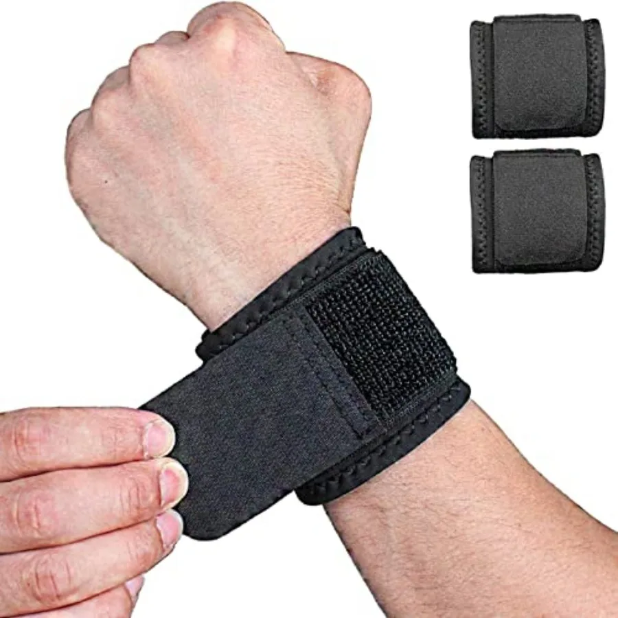 Wrist Brace 2-Pack – Adjustable Wrist Support for Carpal Tunnel