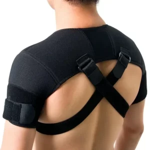 Double Shoulder Support Strap – Adjustable Cross-Back Brace
