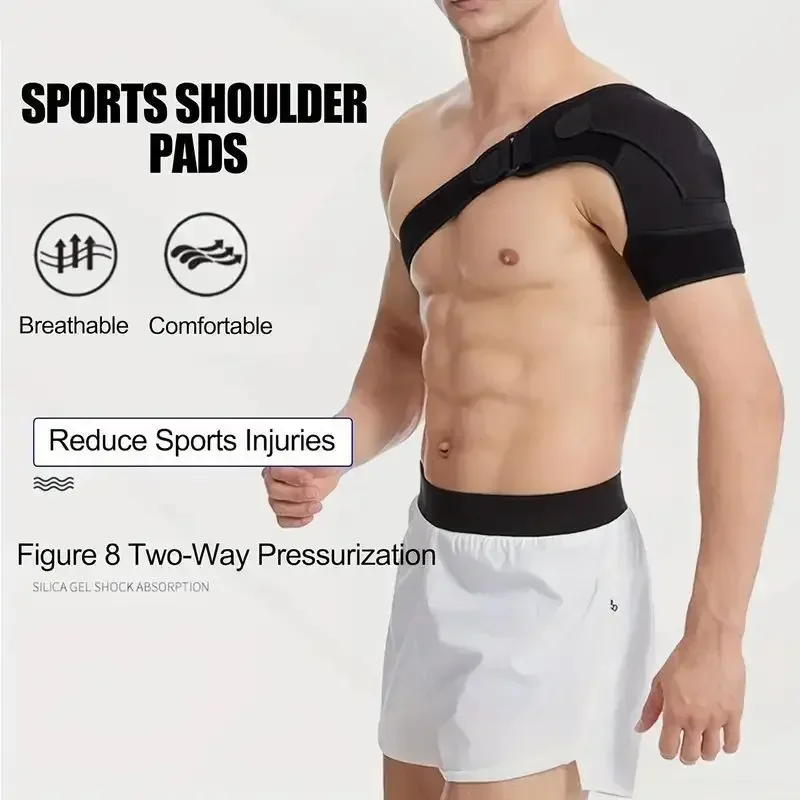 Shoulder Brace with Pressure Pad Suitable for Both Men and Women - alternate view