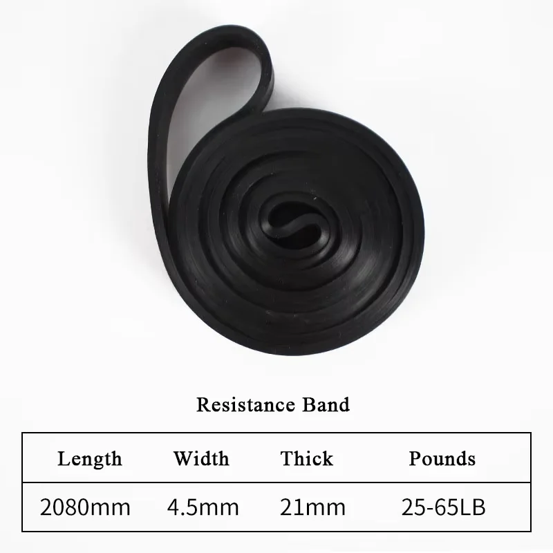Stackable TPE Resistance Band – Heavy Tension Latex-Free Band - texture detail