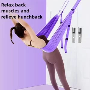 Aerial Yoga Stretching Belt – Adjustable Yoga Swing Strap