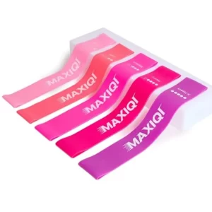 Resistance Loop Bands – Set of 5 Levels for Glutes, Legs & Mobility