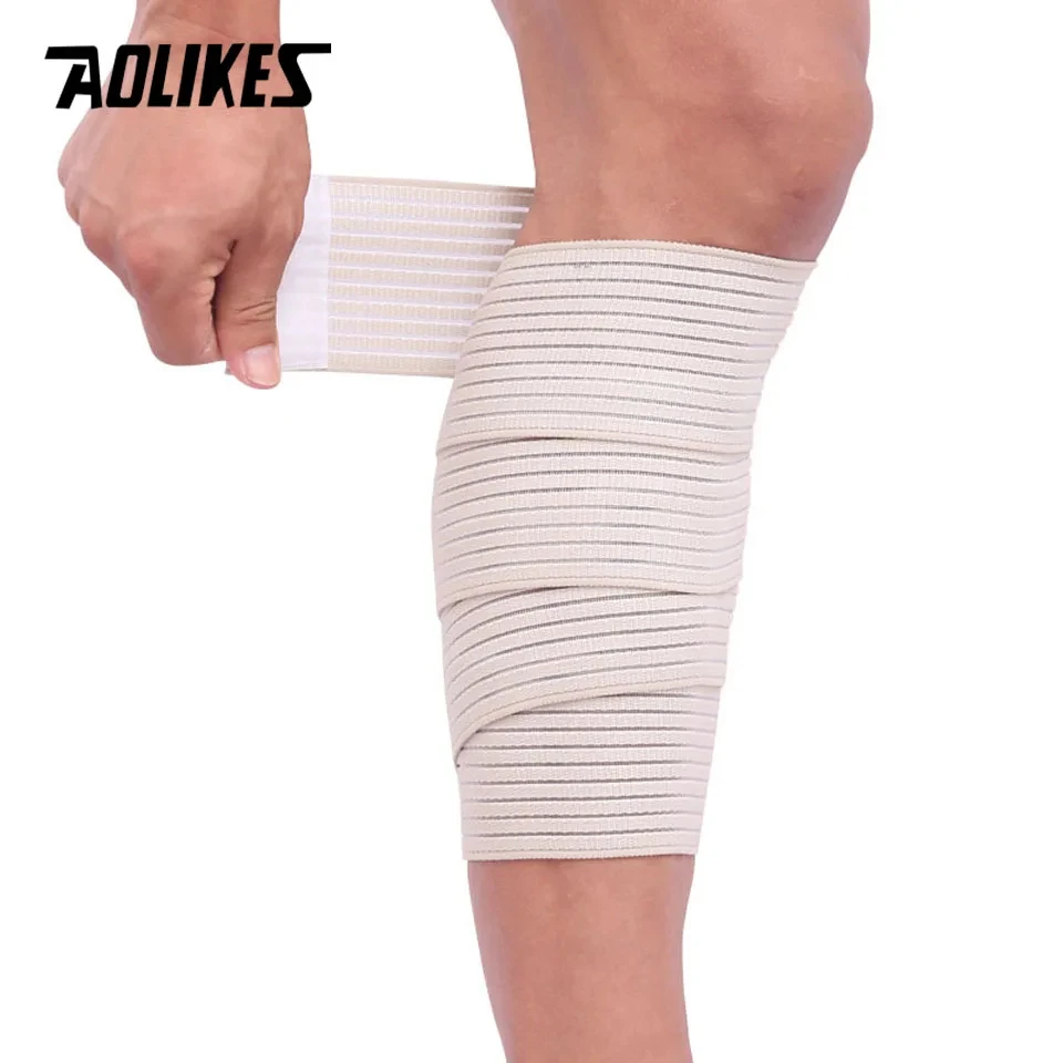 Compression Bandage Wrap – Adjustable Knee, Elbow & Wrist Support - size and dimensions