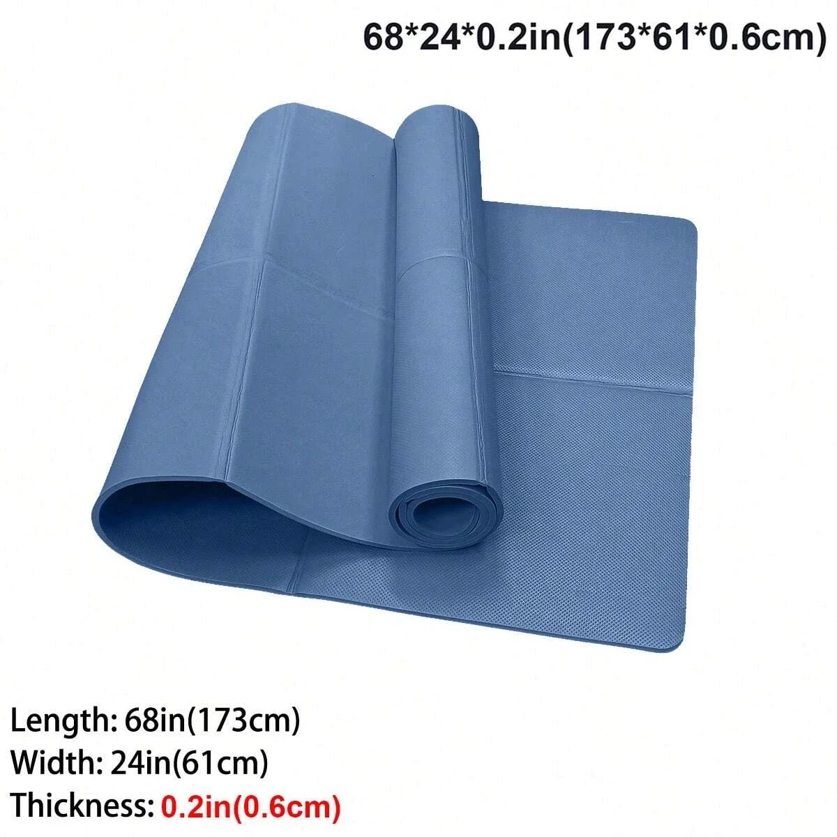 Foldable Yoga Mat Eco Friendly EVA Folding Travel Fitness Exercise 3mm - view 17