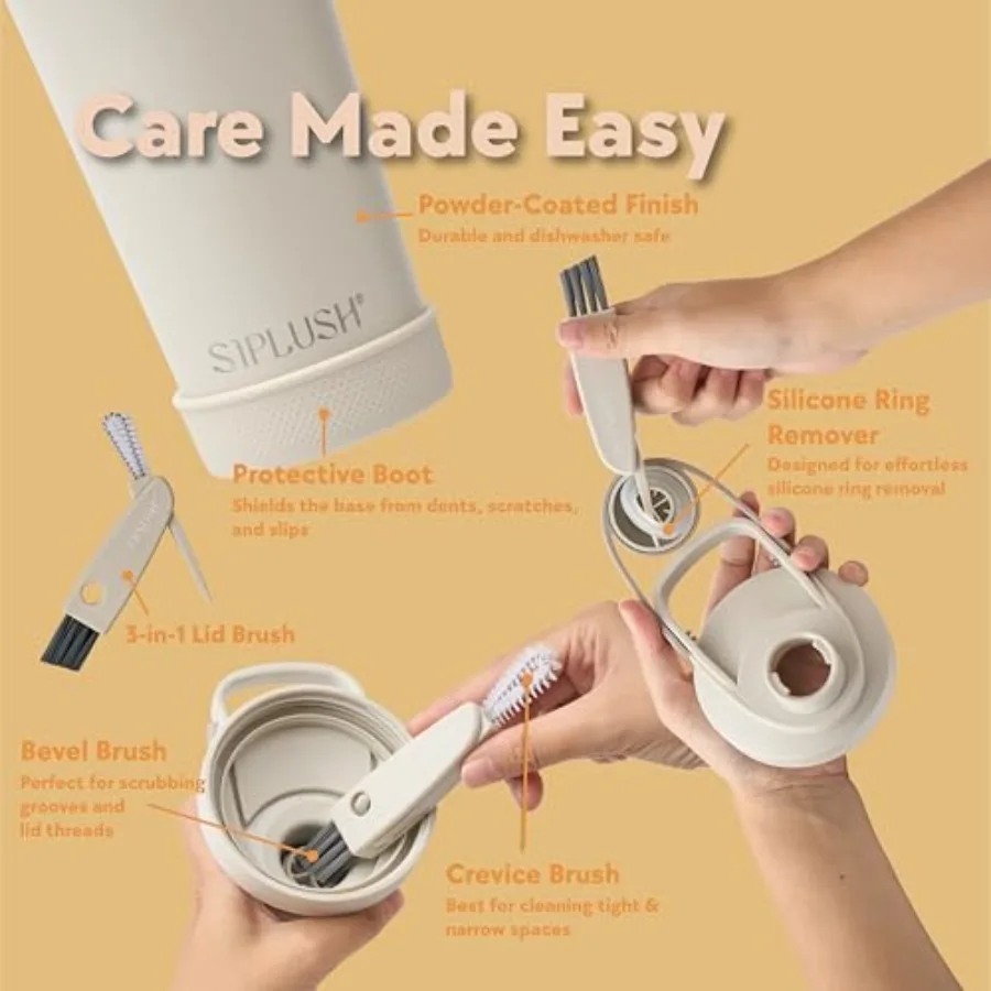 Insulated Stainless Steel Protein Shaker Bottle 24oz – Leak-Proof, Dishwasher Safe - color options