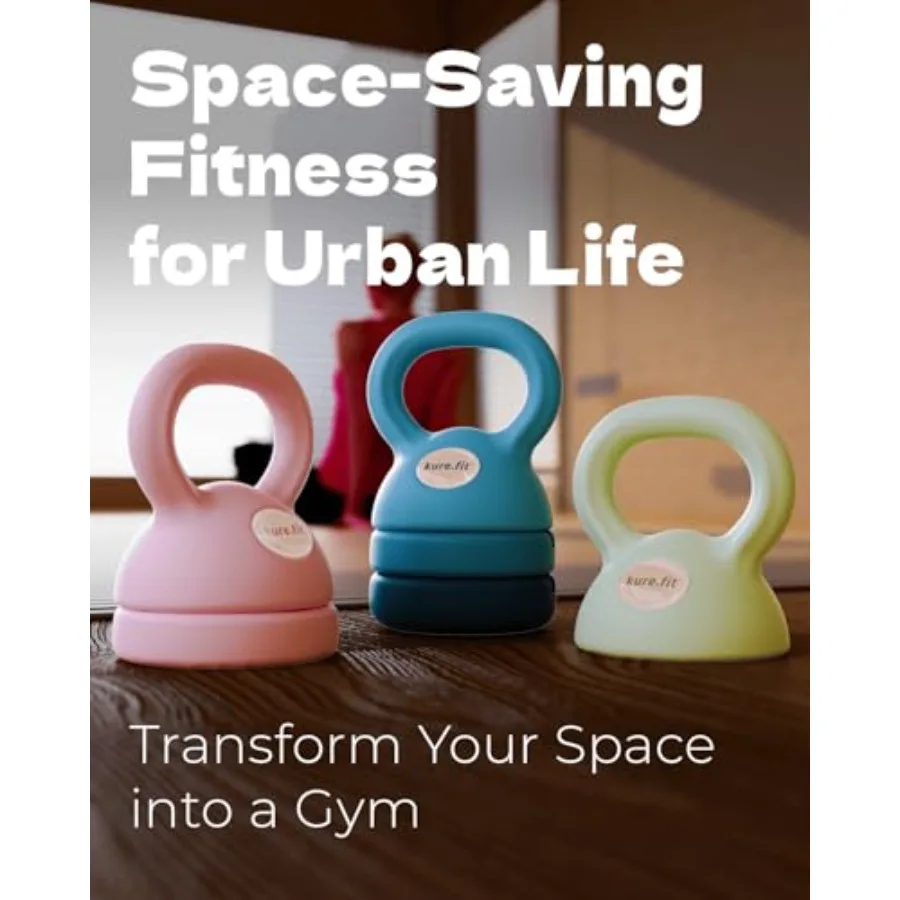 Adjustable Kettlebell – Cast Iron, Space-Saving Home Gym Weight - alternate view