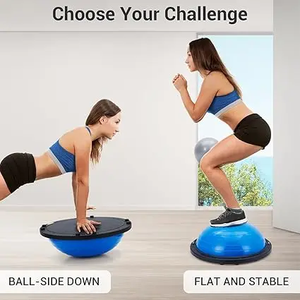 Half Balance Ball Trainer 60cm – Stability Dome for Core Training - close-up detail