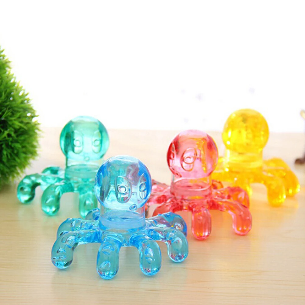 Hand Held Portable Octopus Massager Neck Body Abdomen Back Muscle Pain - close-up detail
