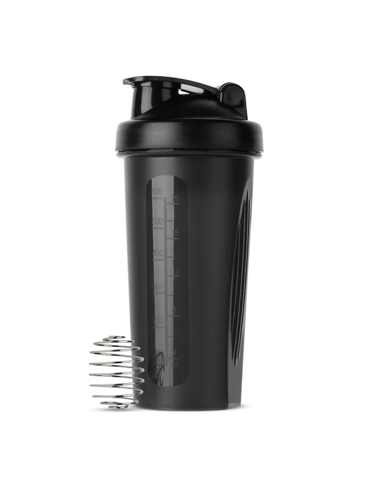 600ml 20oz BPA Free Protein Shaker Cup Portable Fitness with Blender - packaging