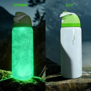 32oz Insulated Water Bottle with Straw – Double-Wall Vacuum Stainless Steel