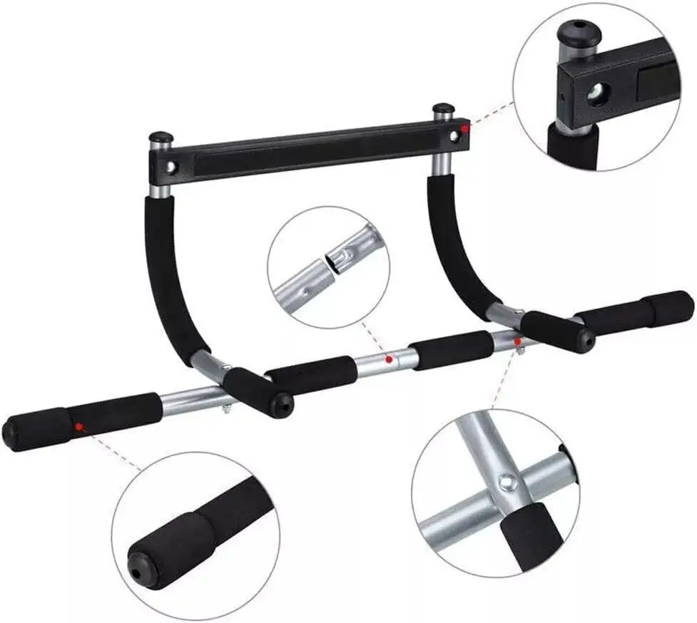 Doorway Pull-Up Bar – 330 lb Capacity, Portable Upper Body Trainer - alternate view