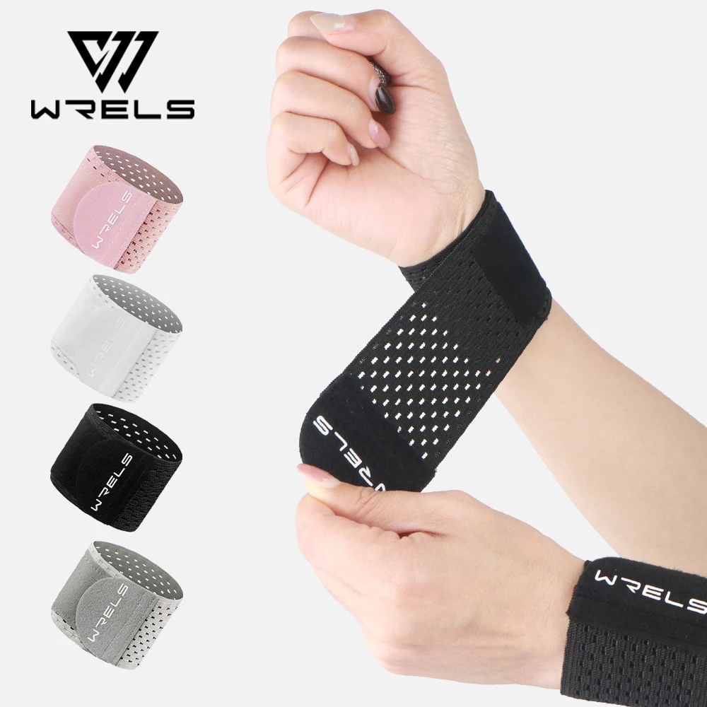Weightlifting Wrist Wraps – Support Straps for Pressing & Gripping - close-up detail