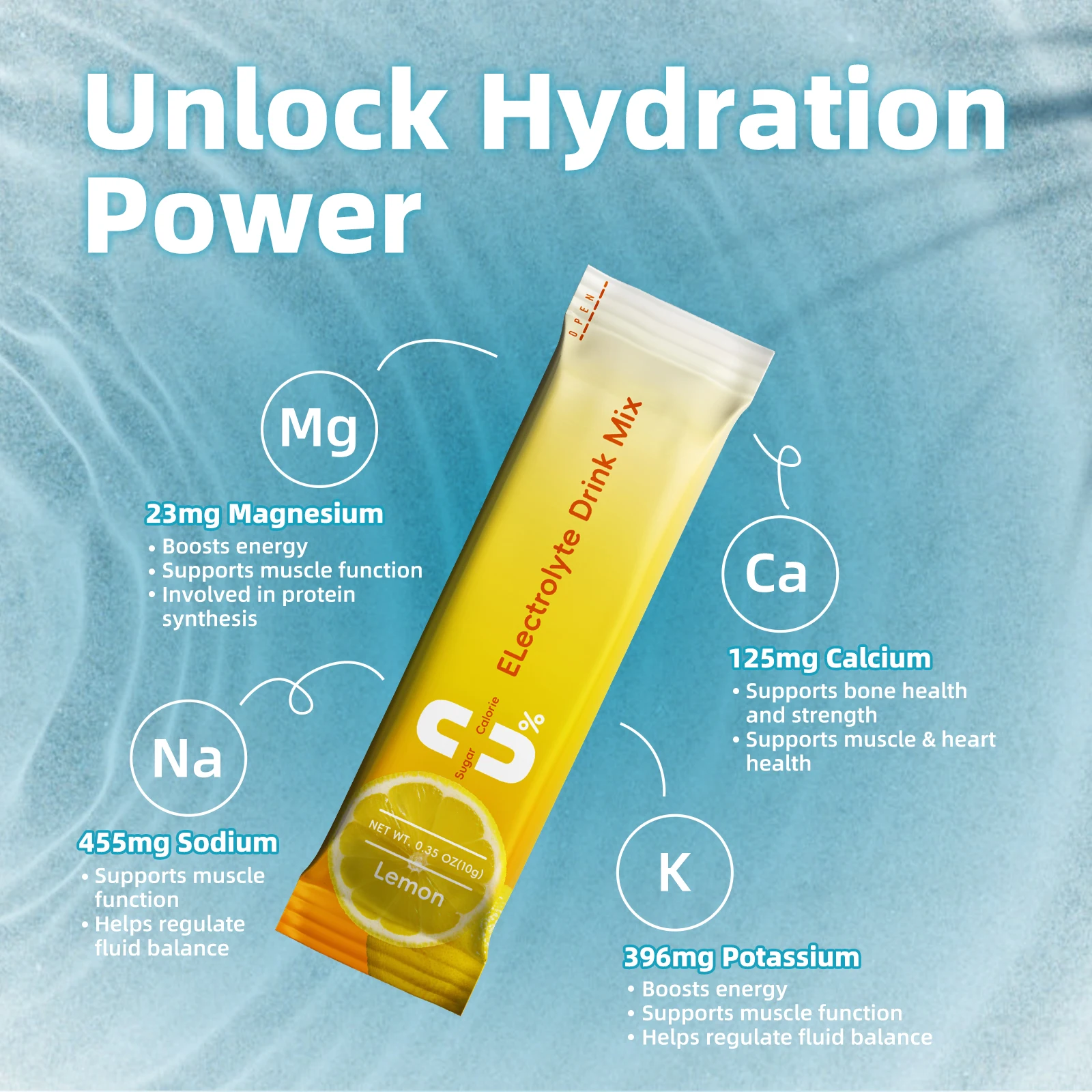 Sugar-Free Electrolyte Powder – Zero-Calorie Hydration Sticks for Endurance - in use