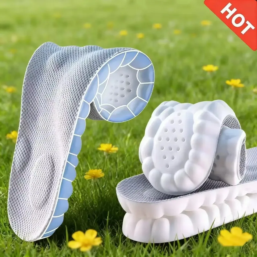 4D Air Cushion Insoles – Memory Foam Comfort Shoe Inserts - packaging