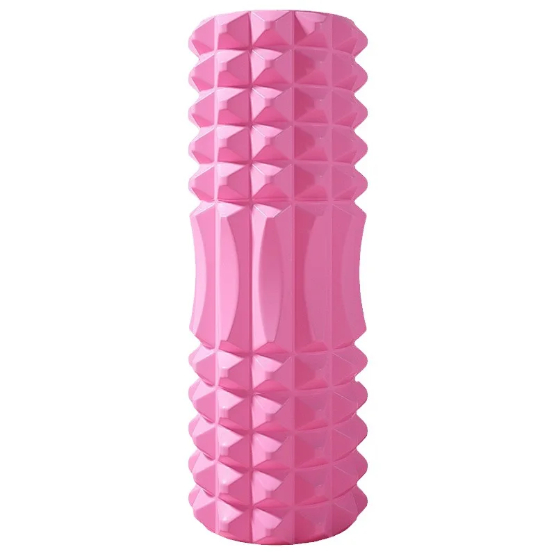 Hollow EVA Spiky Foam Roller 33cm - Deep Tissue Trigger Point Release - in use