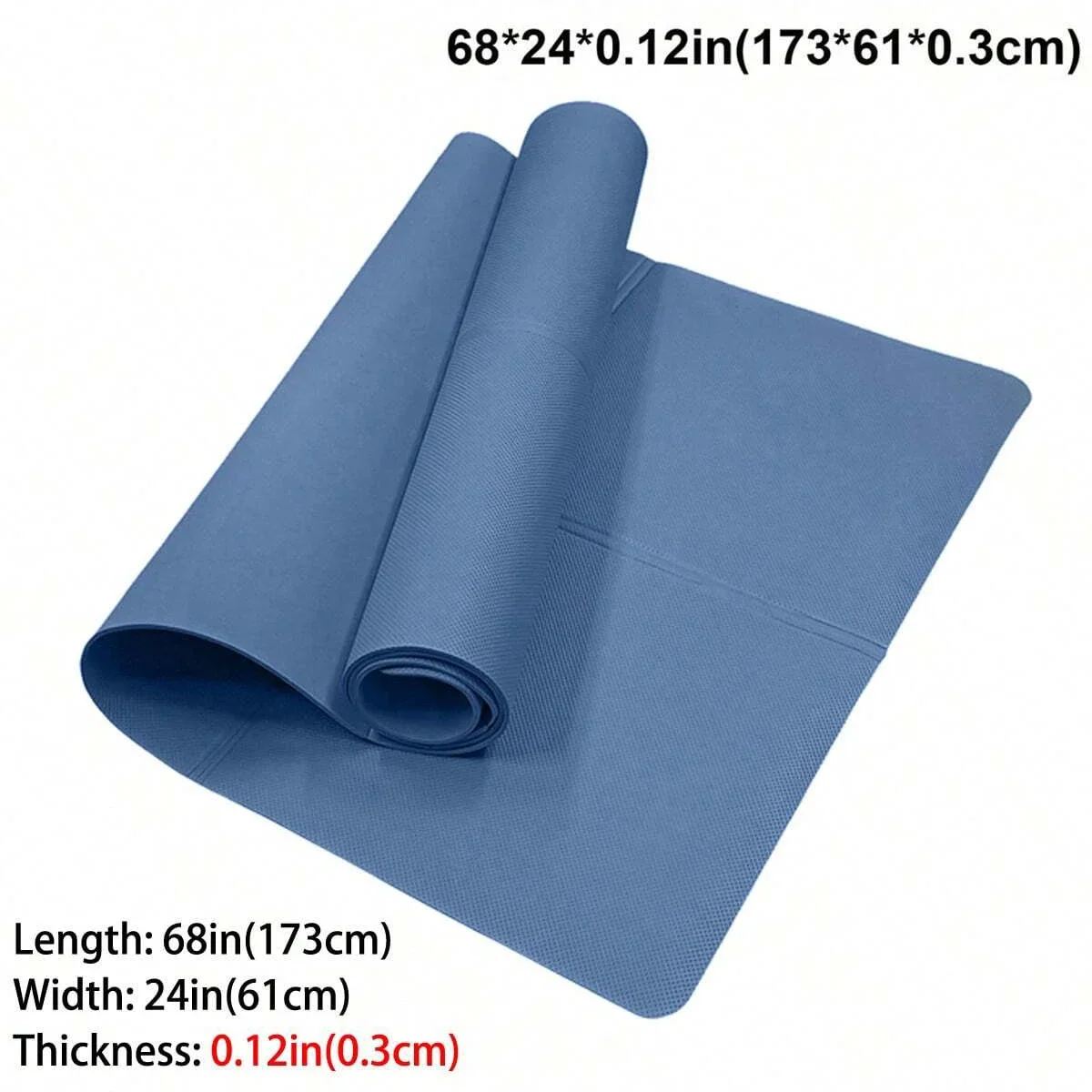 Foldable Yoga Mat Eco Friendly EVA Folding Travel Fitness Exercise 3mm - view 18
