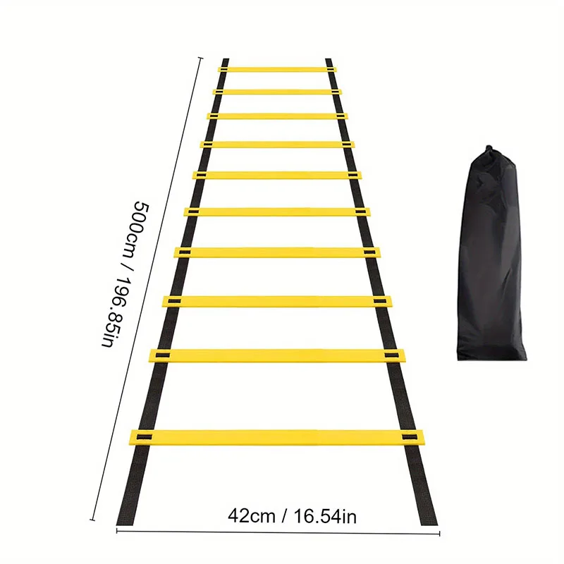 Agility Ladder – Speed Training Ladder, 2m to 10m - side view