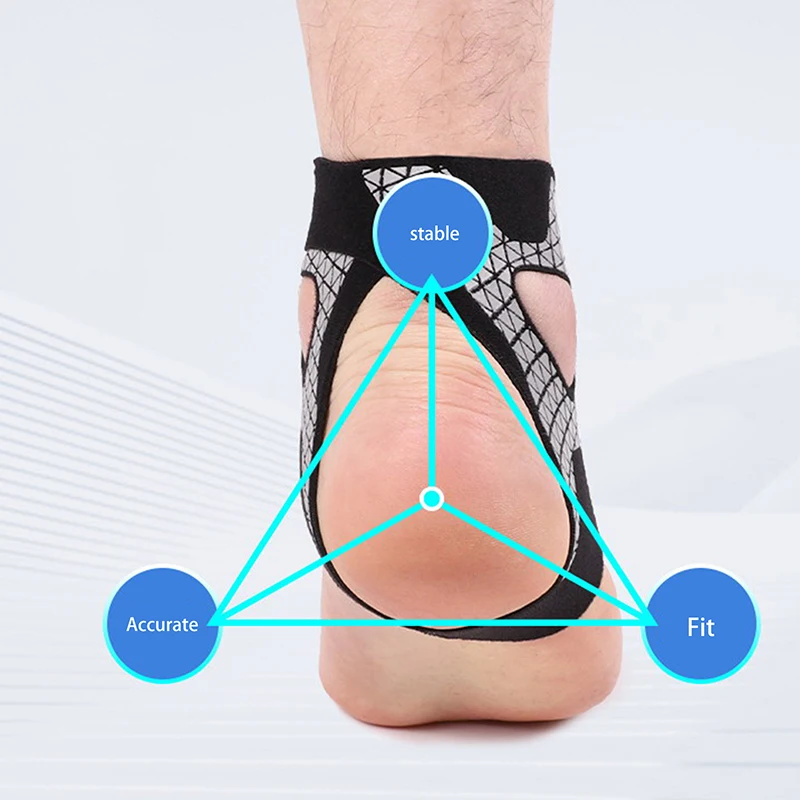 SU 1Pc Ankle Brace Strap Compression Stabilizes Tendons Motion Fixation Prevents - alternate view