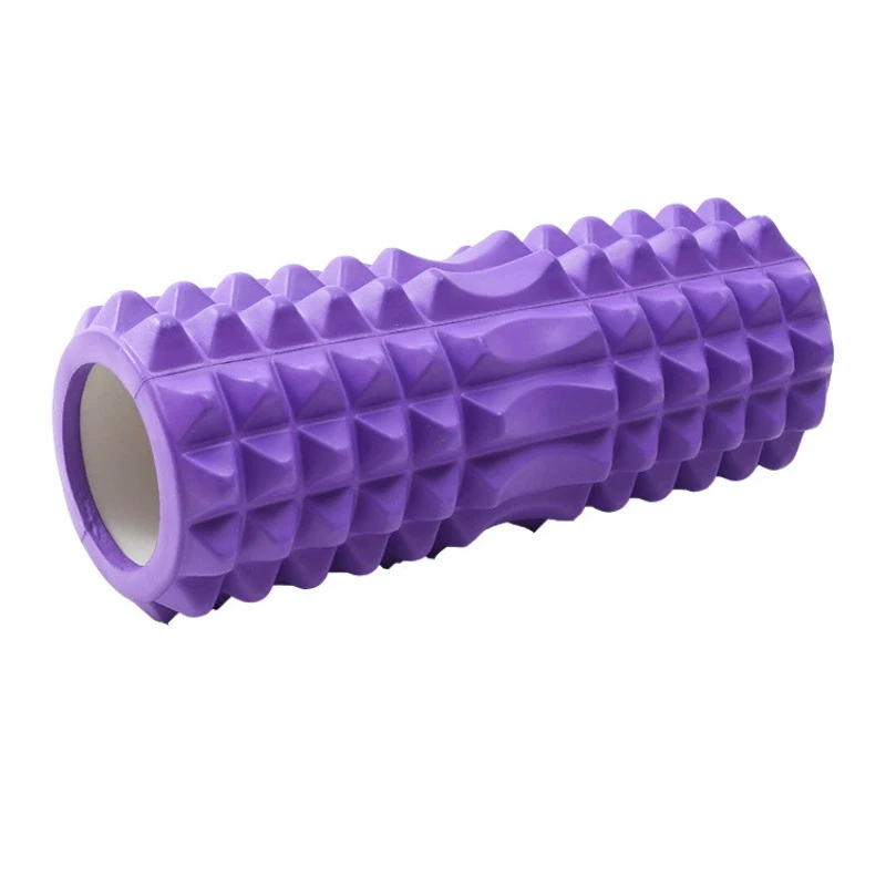 EVA Yoga Column Foam Roller - Smooth Muscle Roller for Pilates & Recovery - texture detail