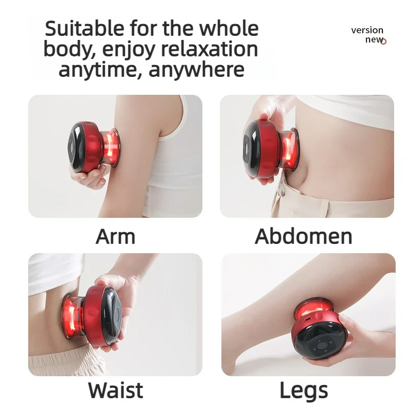 Electric Cupping & Gua Sha Device – Vacuum Suction with Heat Therapy - alternate view
