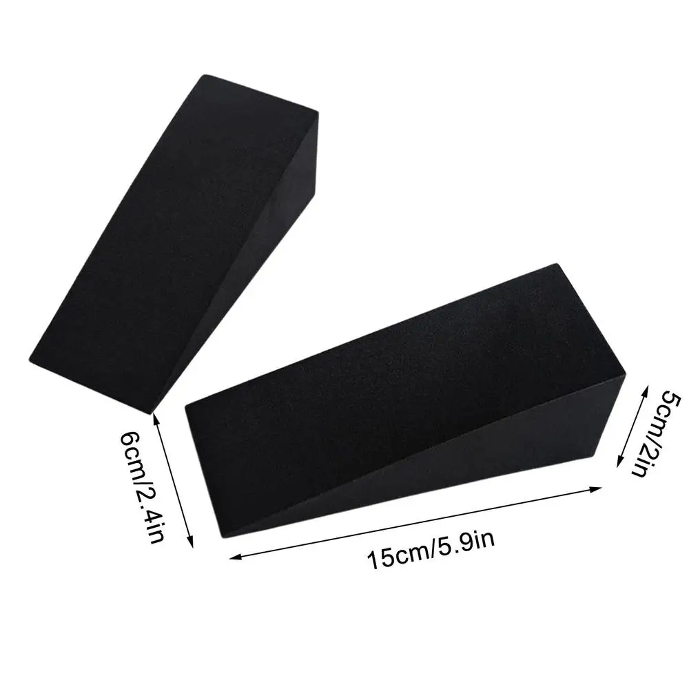 EVA Foam Slant Board – Calf Stretcher Wedge & Squat Ramp - side view