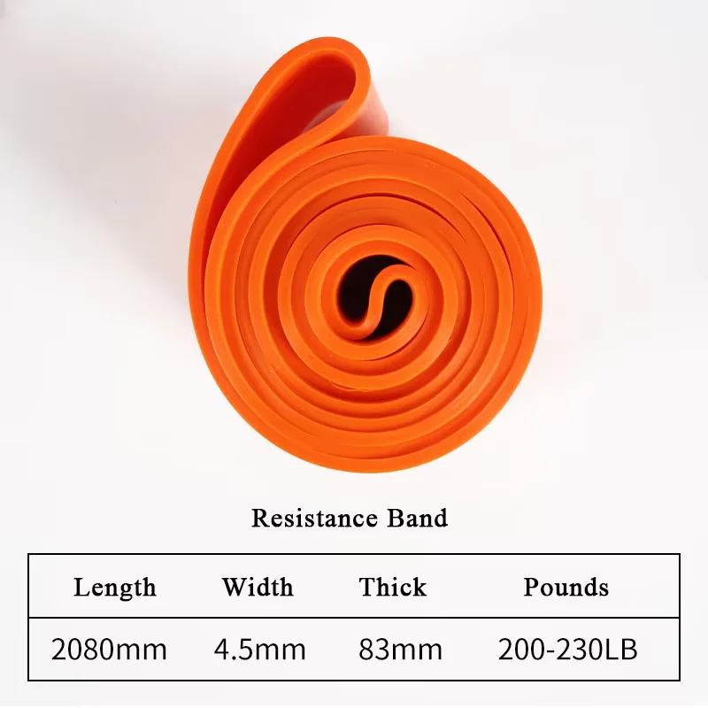 Stackable TPE Resistance Band – Heavy Tension Latex-Free Band - color options