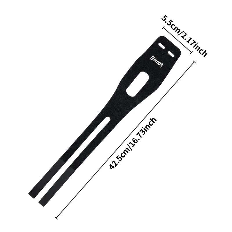 Weightlifting Wrist Wraps - Gym Wrist Support Straps for Pressing & Overhead Work - close-up detail