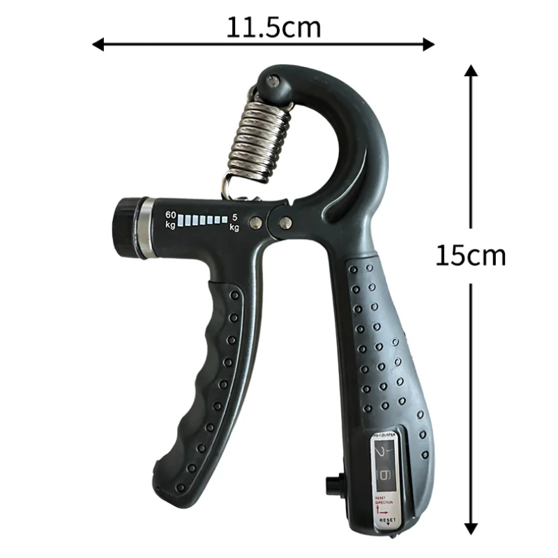 Hand Grip Strengthener Set – 5pc Forearm & Finger Trainer Kit - color options