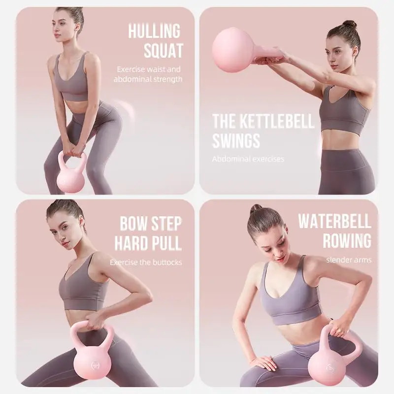 Soft Kettlebell with Handle – Sand-Filled Kettlebell for Home Training - close-up detail