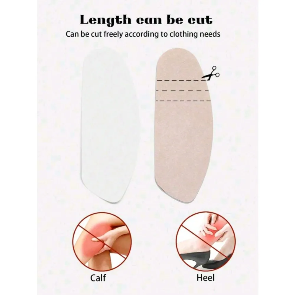Anti-Chafe Thigh Patches (10-Pack) – Invisible Inner-Thigh Friction Guards - size and dimensions